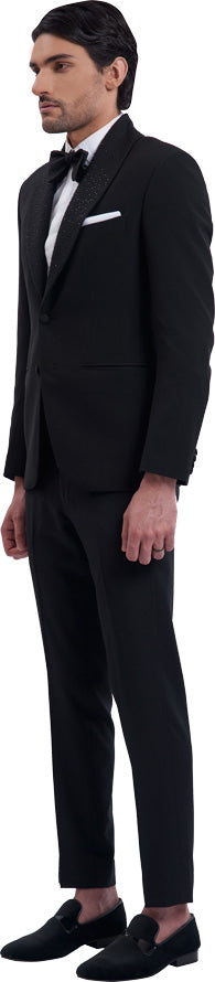 Black dinner jacket ensemble