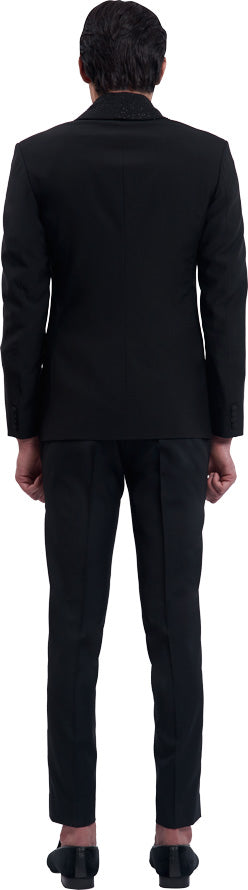 Black dinner jacket ensemble