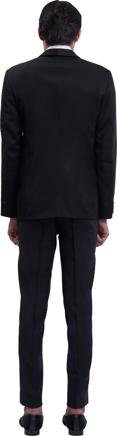 Black suit ensemble