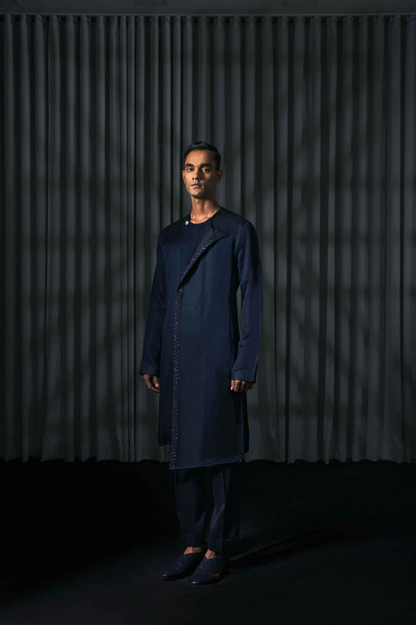 The Navy Kurta