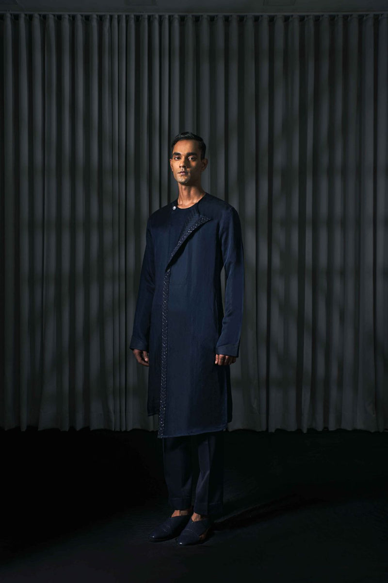 The Navy Kurta
