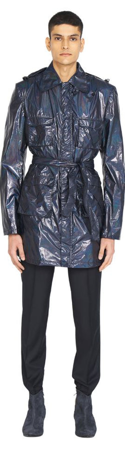 Holographic Safari Jacket