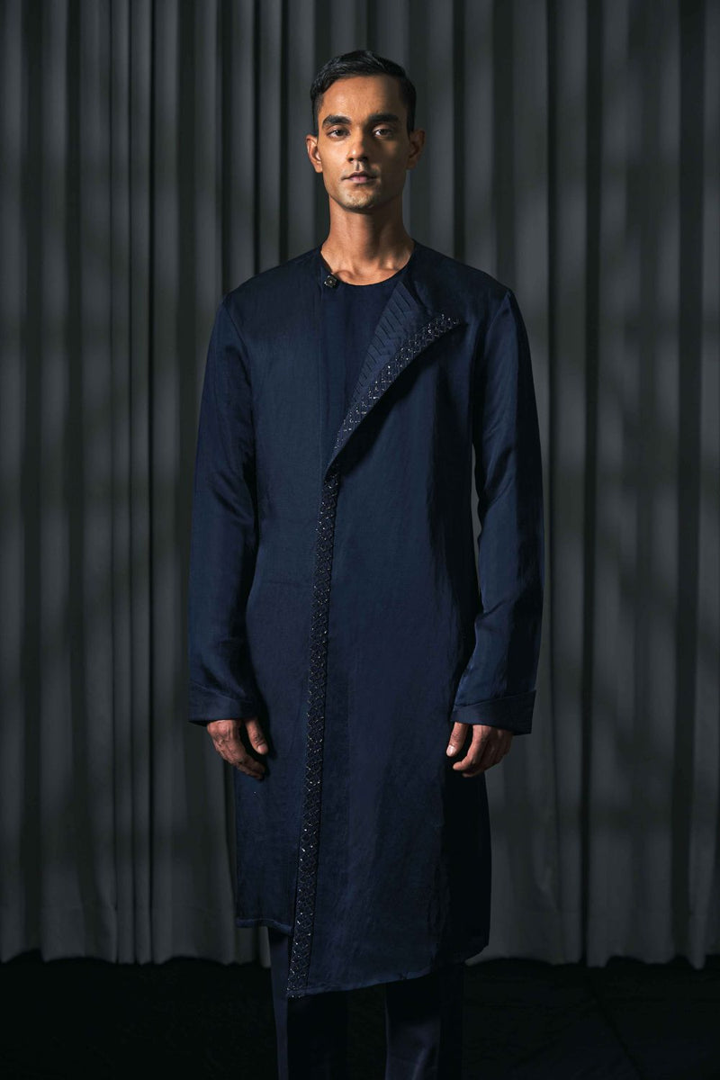 The Navy Kurta