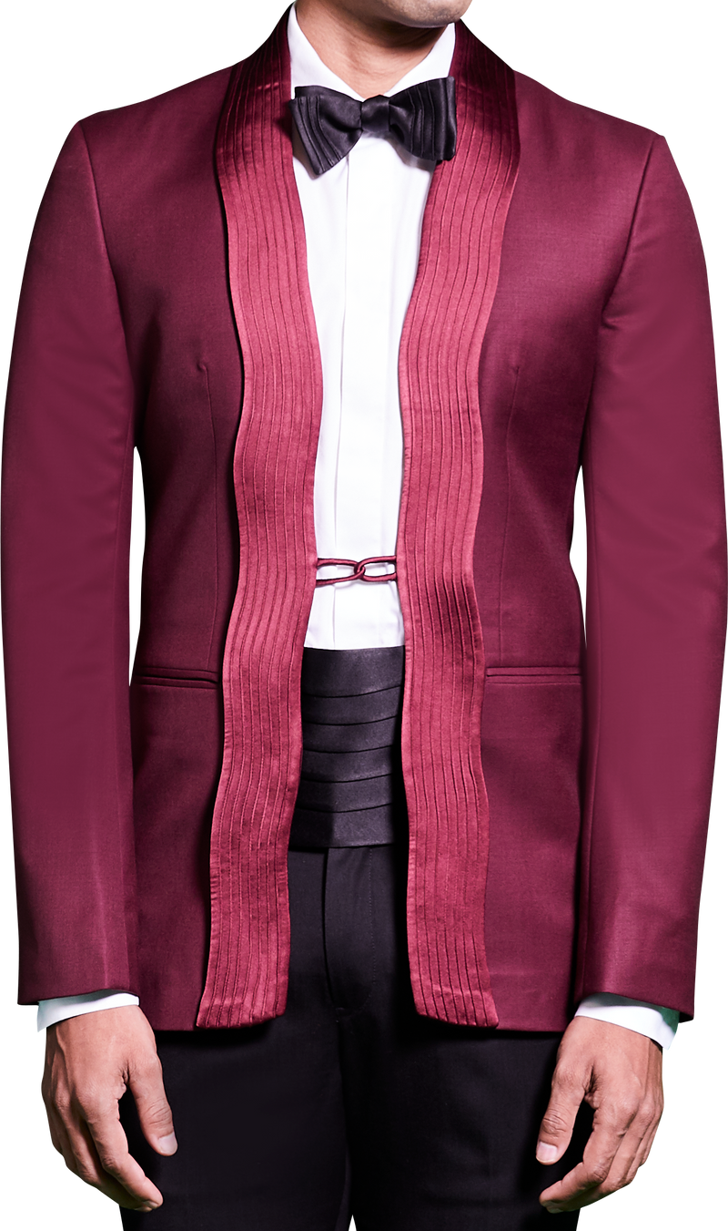 Burgundy Slim Fit Wedding Maroon Tuxedo Set For Men 2021 One Button Prom  Suit With Shawl Lapel, Two Piece Design, Jacket, Pants, And Bow Perfect For  Best Man And Groomsmen B20214 From