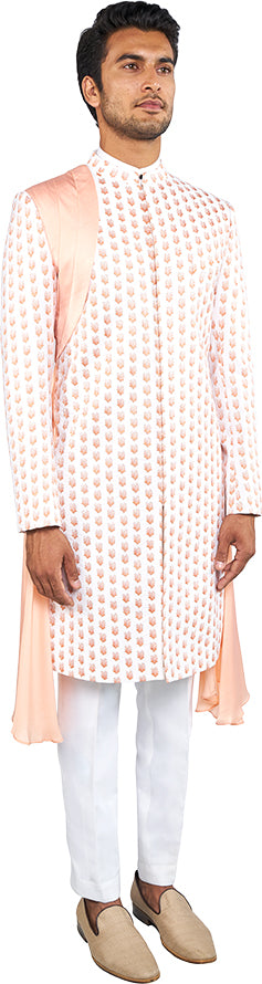 White Sherwani For Men