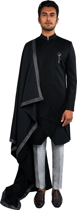 Black Sherwani