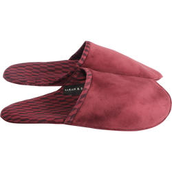 Burgundy Slippers