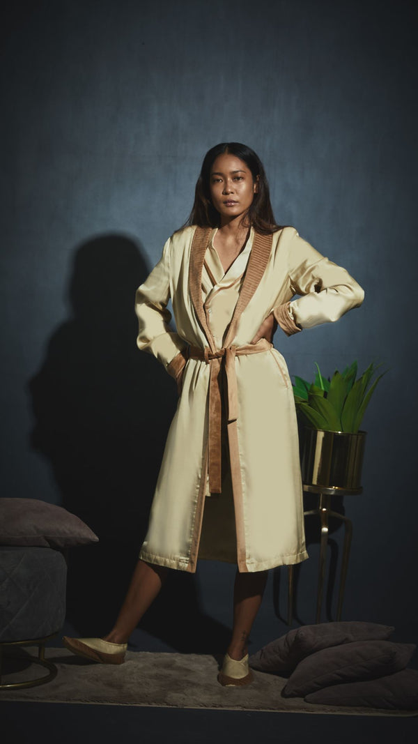 Beige Robe - Women