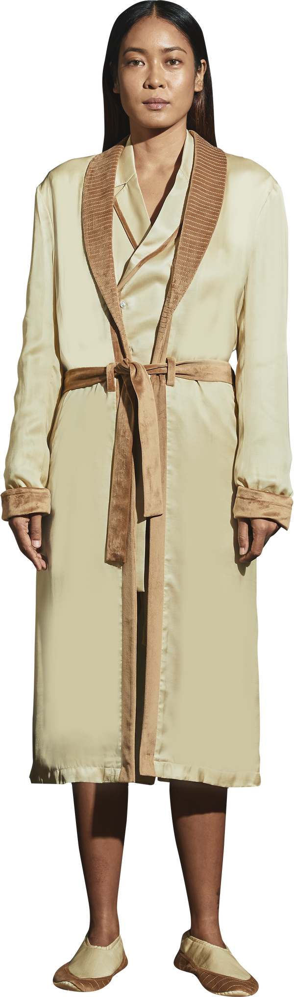 Beige Robe - Women