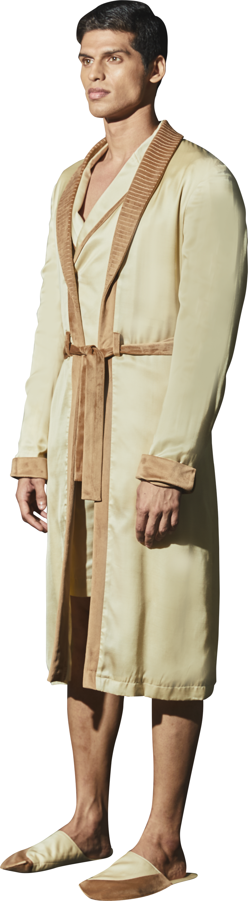 Beige Robe - Men