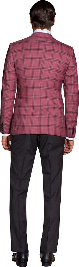 Burnt red blazer