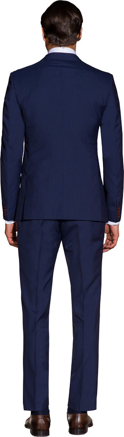 Navy two piece suit