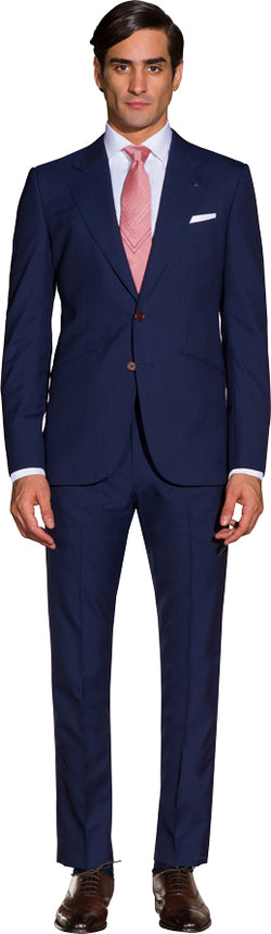 Navy two piece suit