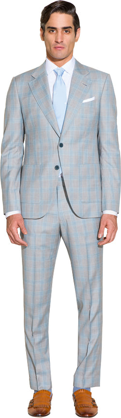 Buy Louis Philippe Permapress Grey Two Piece Suit Online - 345067 | Louis  Philippe