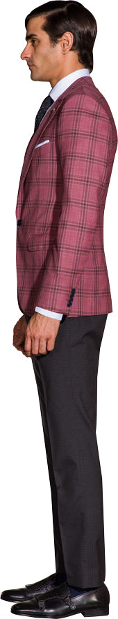 Burnt red blazer