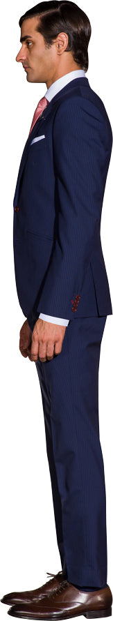 Navy two piece suit