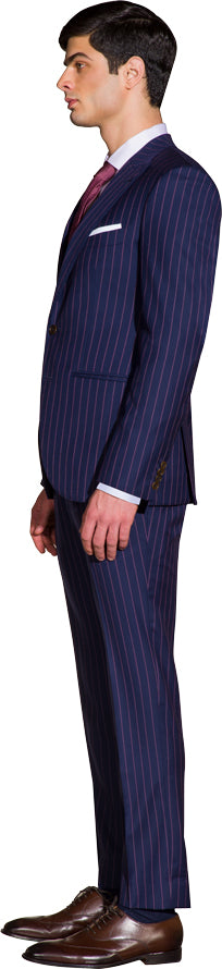 Navy three piece suit