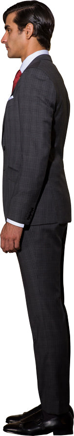 Mid grey two piece suit