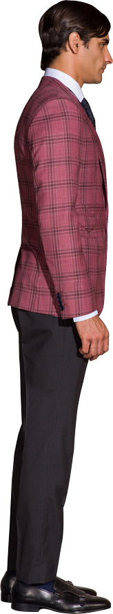 Burnt red blazer