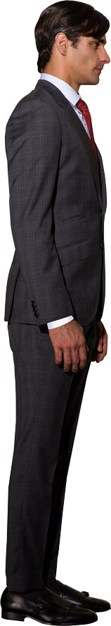 Mid grey two piece suit